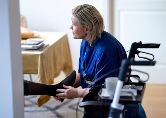 Sykepleierer i hjemmeomsorgen