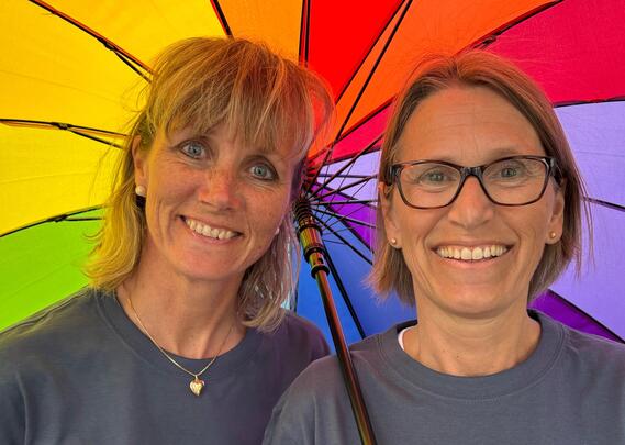 Siri Rugland Ree og Aud Hølland Riise