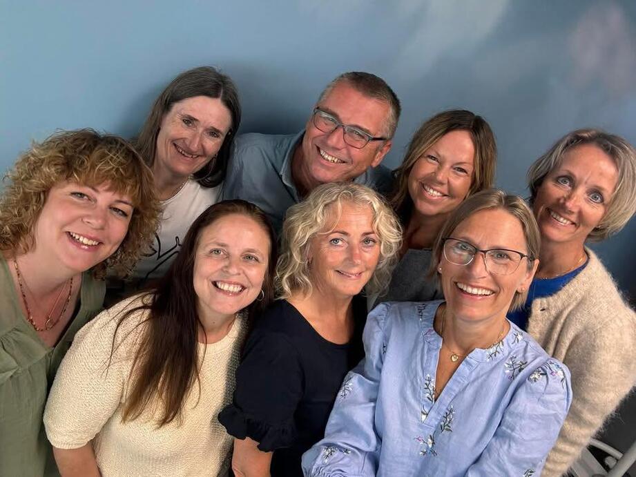 Bilde av ansatte og politisk valgte ved fylkeskontoret i NSF Rogaland