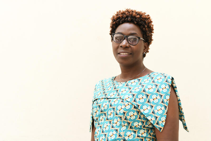 Veneranda Uwamulkuza, sykepleier i Rwanda