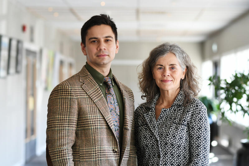 Dag Werner Larsen og Nina Schirmer Farstad