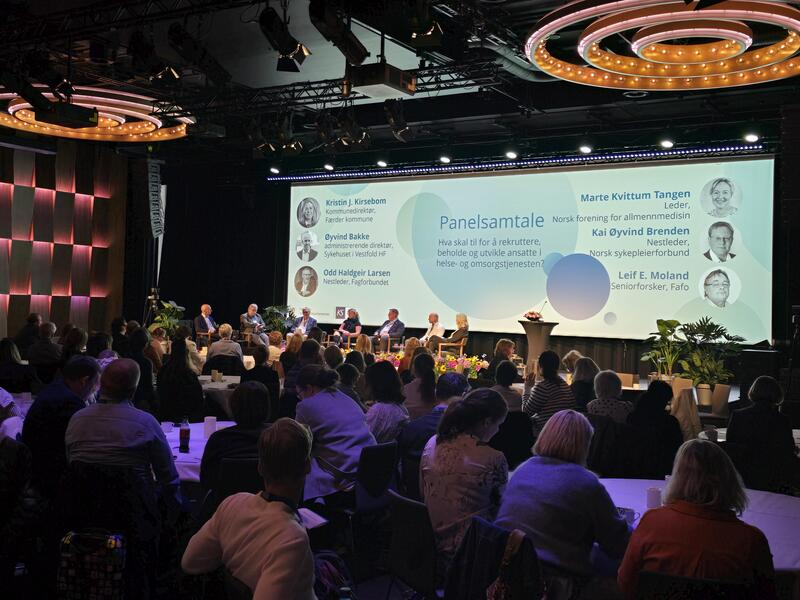 Nestleder Kai Øivind Brenden på Helsekonferansen 2