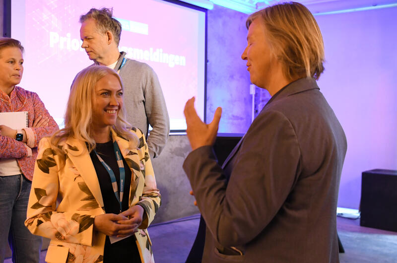 Lill Sverresdatter Larsen og Anne-Karin Rime