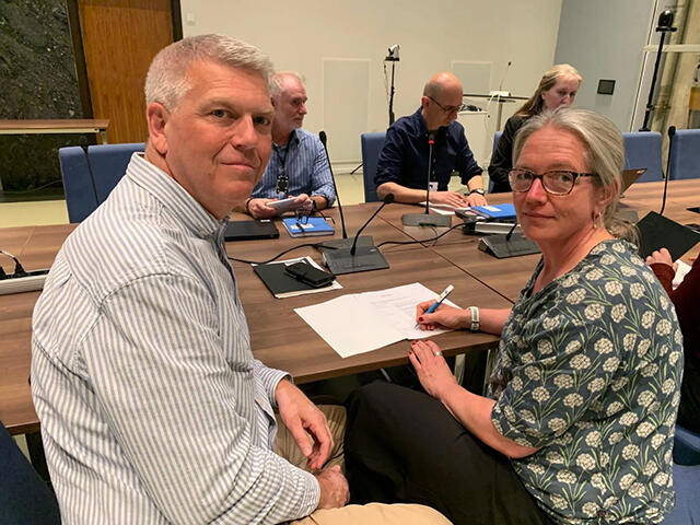 Bilder viser Bård Eirik Ruud og Marianne Lange Krogh.