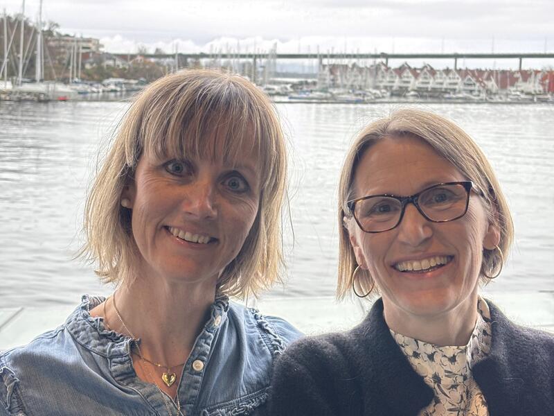 Siri Rugland Ree og Aud Hølland Riise