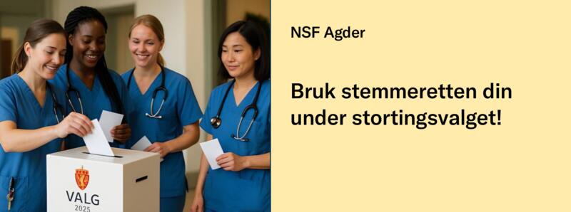 bruk stemmeretten din!