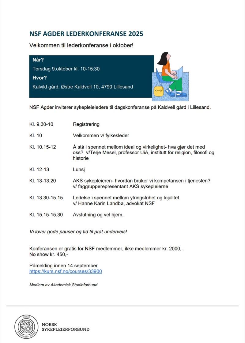 Lederkonferanse 2025 Agder