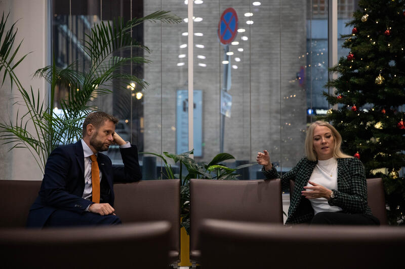 Bent Høie og Lill Sverresdatter Larsen